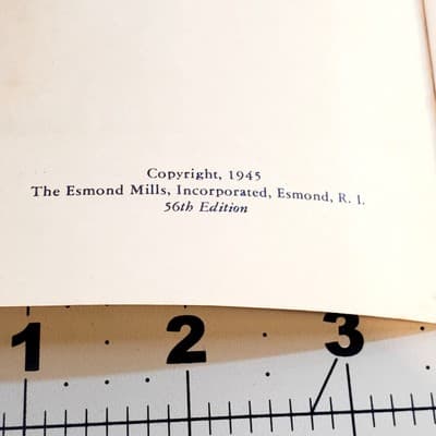 Vintage 1945 Story of Bunny Esmond Paperback Pamphlet Children's Book WRITTEN IN - Thumbnail 4