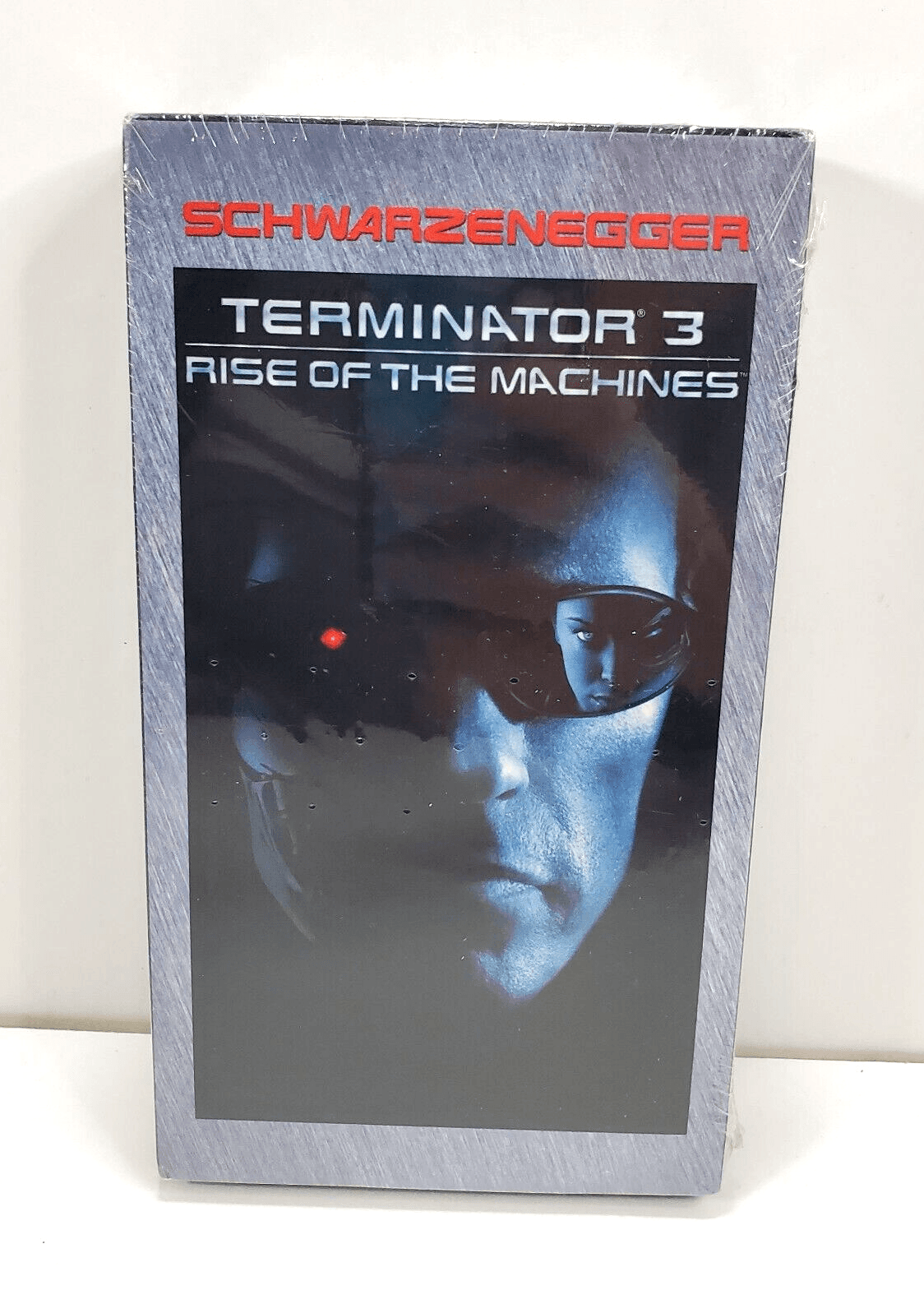 Terminator 3: Rise of the Machines Arnold Schwarzenegger VHS Ripped Cellophane