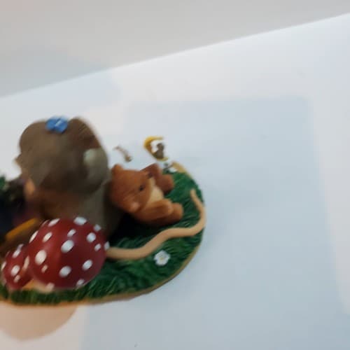Fitz & Floyd 2000 Charming Tails A Treasure of Memories Resin Figurine 98/224 - Thumbnail 5