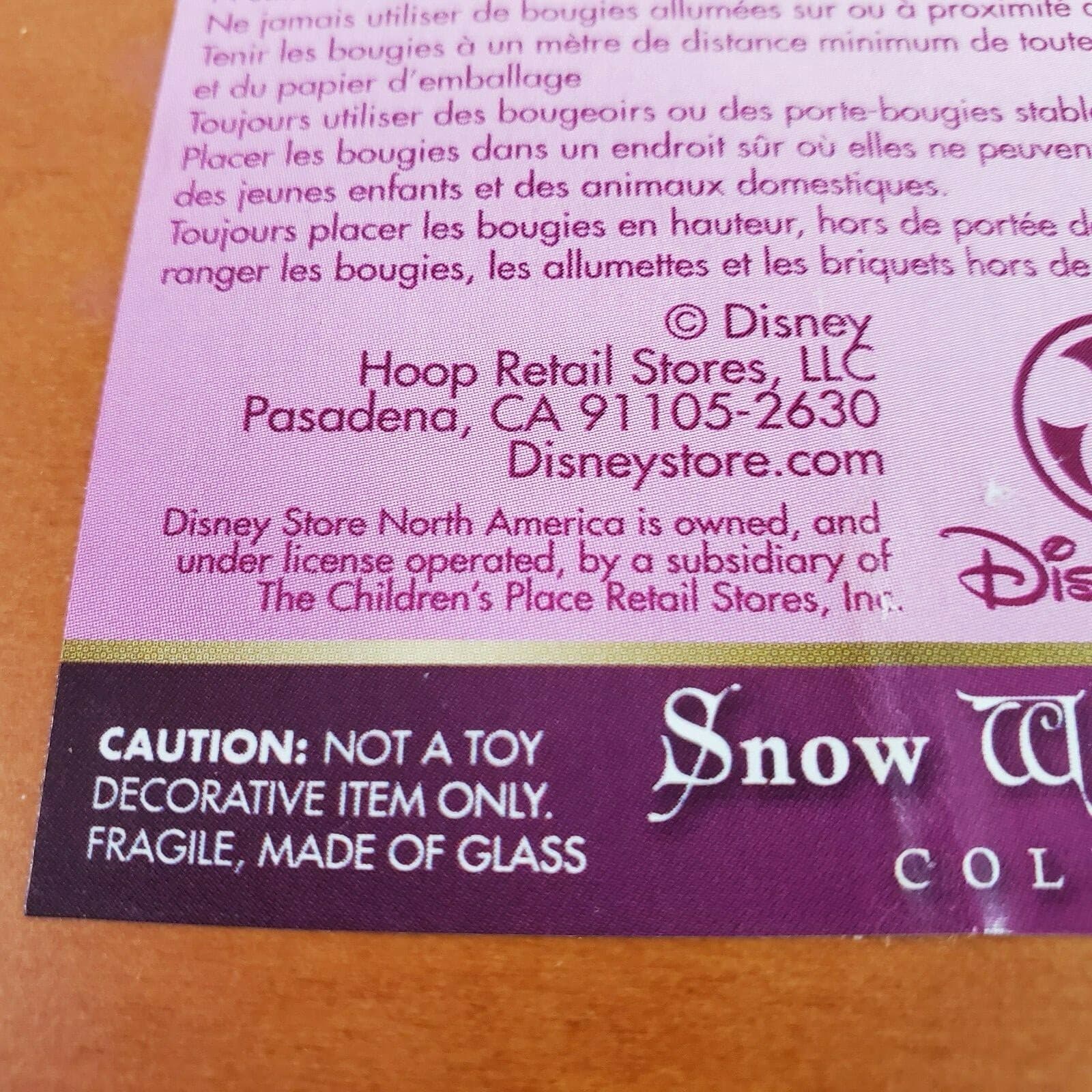 Disney Princess Snow White's Garden Collection Tea Light Holder Wood Metal Glass - Thumbnail 10