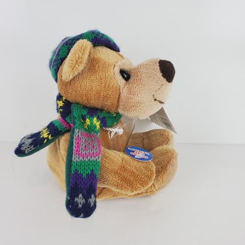 Animal Alley Christmas Musical Teddy Bear 9" Plush Toys R Us Stuffed Animal - Thumbnail 4