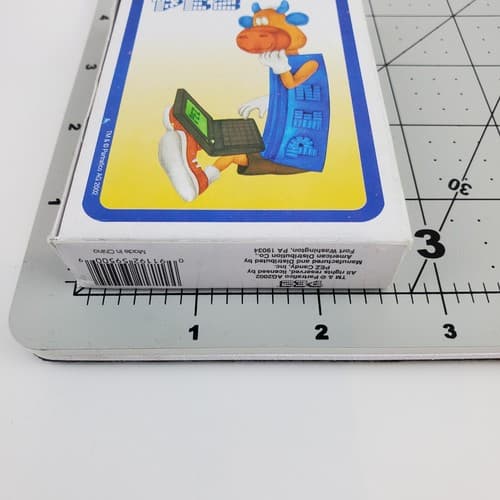 Vintage 2002 Pez Playing Cards Giraffe on a Computer Plastic Coated Poker Size - Thumbnail 8