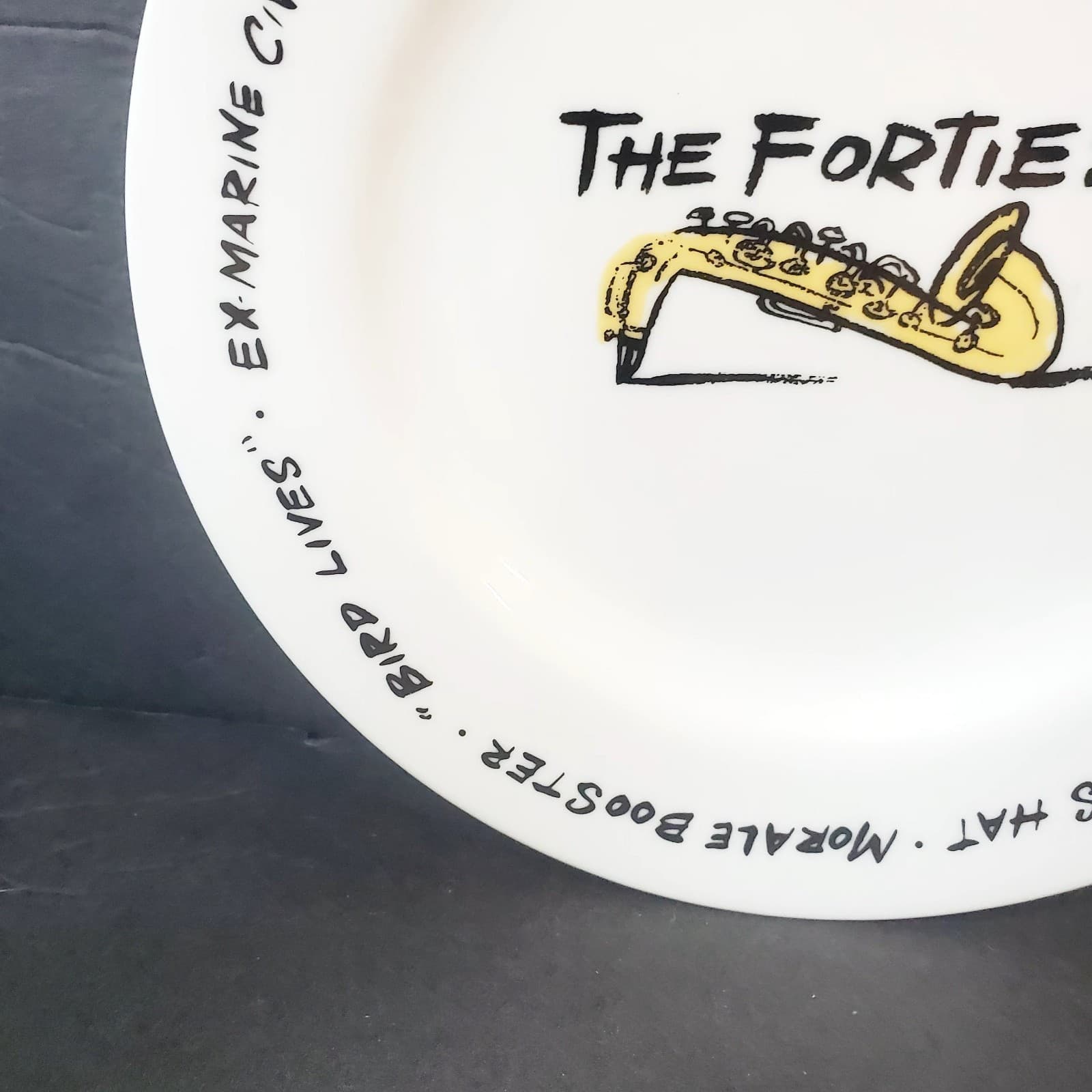 Pottery Barn Decade Salad Dessert Appetizer Plate The Forties 8.25 inch - Thumbnail 5