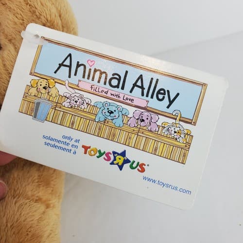 Animal Alley Christmas Musical Teddy Bear 9" Plush Toys R Us Stuffed Animal - Thumbnail 2