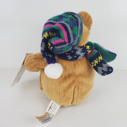 Animal Alley Christmas Musical Teddy Bear 9" Plush Toys R Us Stuffed Animal - Thumbnail 5
