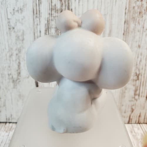 Samuel J Butcher Porcelain Elephant Figurine Enesco How Can I Ever Forget You - Thumbnail 3
