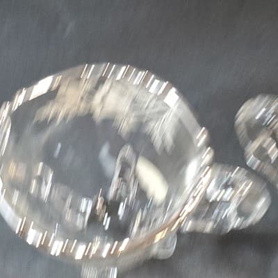 Vintage Sterling Silver Overlay Crystal Creamer and Sugar Bowl Silver City Co - Thumbnail 7