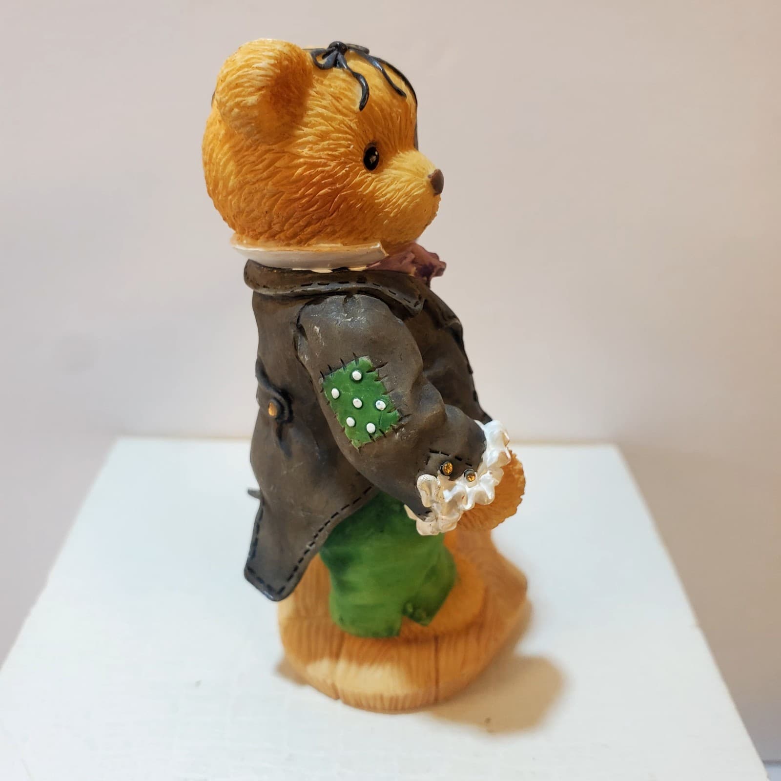 Vtg 1997 Cherished Teddies Herr Drosselmeyer Making Holiday Wishes Come True - Thumbnail 2