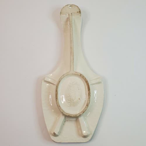 Vintage Treasure Craft San Deigo, California Butterfly Spoon Rest 10” Long - Thumbnail 6
