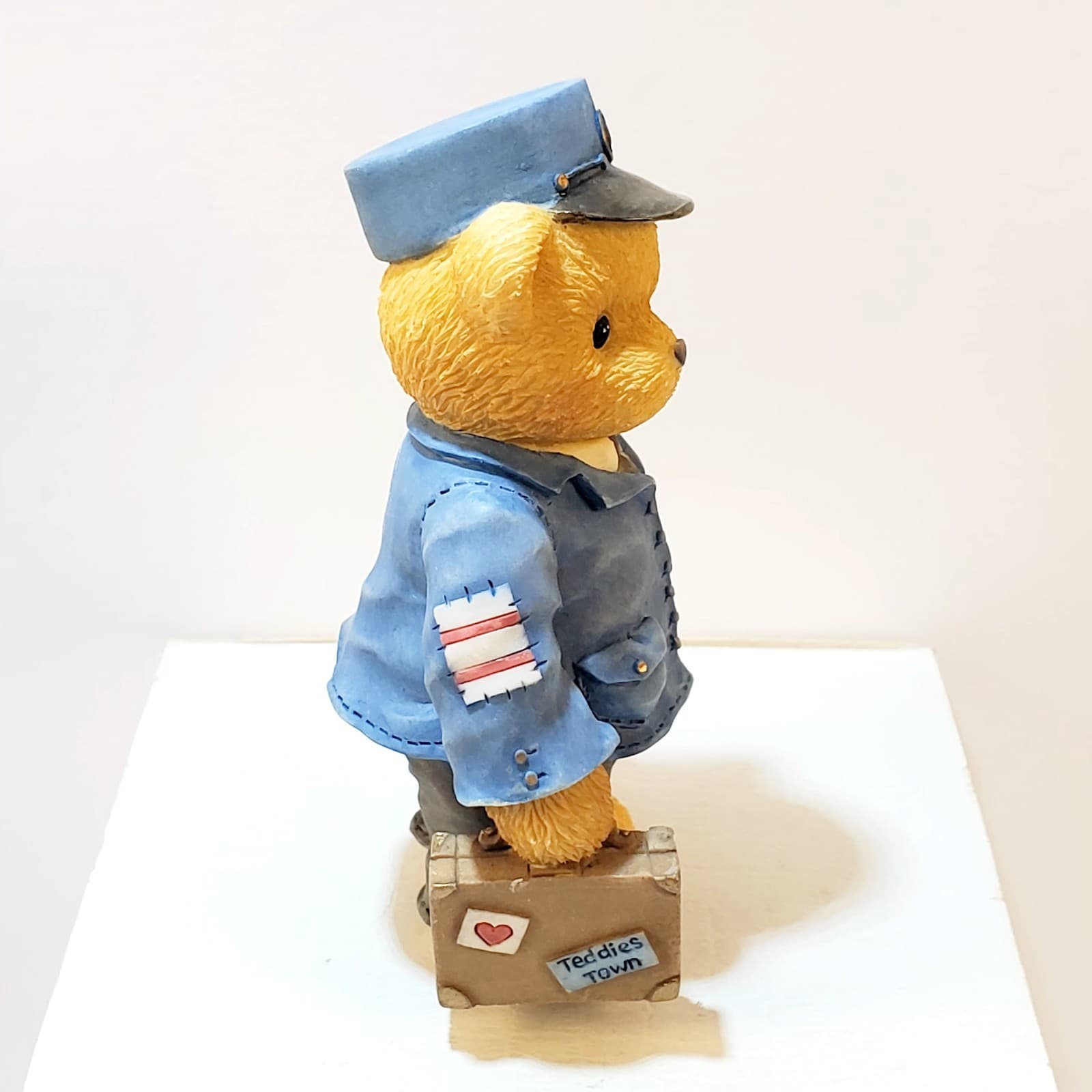 Vtg 1997 Cherished Teddies Lloyd Friends Symbol of Membership Charter Figurine - Thumbnail 2