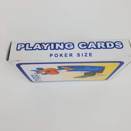 Vintage 2002 Pez Playing Cards Giraffe on a Computer Plastic Coated Poker Size - Thumbnail 3