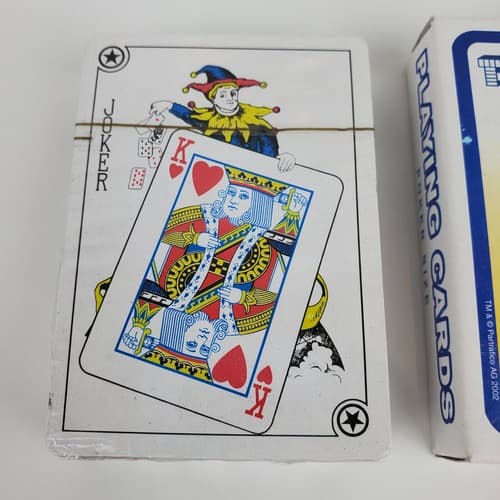 Vintage 2002 Pez Playing Cards Giraffe on a Computer Plastic Coated Poker Size - Thumbnail 4