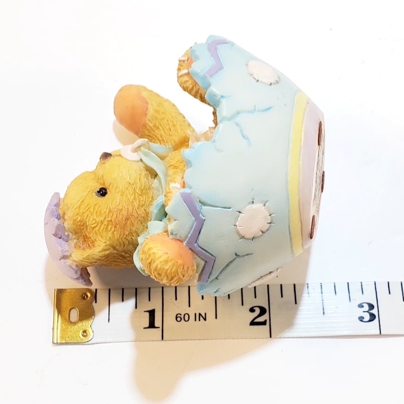 Vtg 1994 Cherished Teddies Bunny Just In Time For Spring Figurine Baby Easter - Thumbnail 6