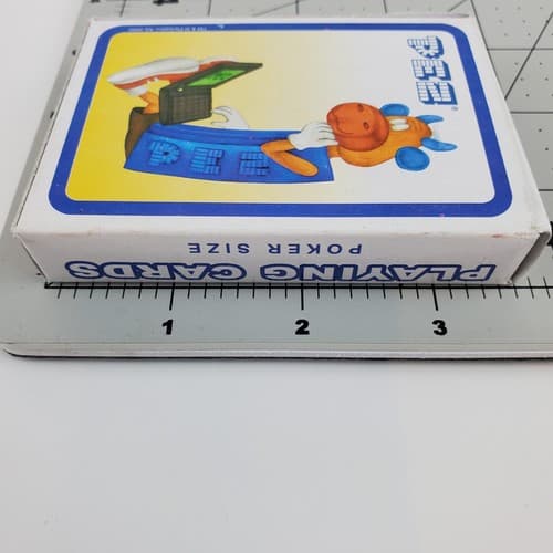 Vintage 2002 Pez Playing Cards Giraffe on a Computer Plastic Coated Poker Size - Thumbnail 7