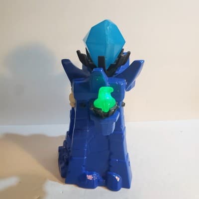 Magical Wizard Tower Playset Of Dragons Fairies Wizards Blue Castle Tested Works - Thumbnail 2