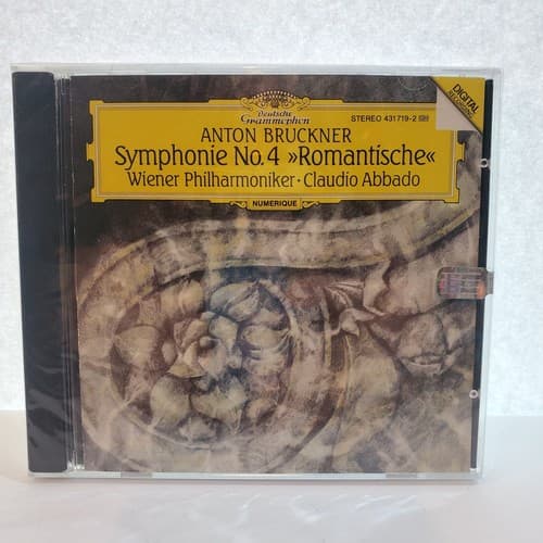 Anton Bruckner Symphonie 4 Romantiche Claudio Abbado CD NEW SEALED