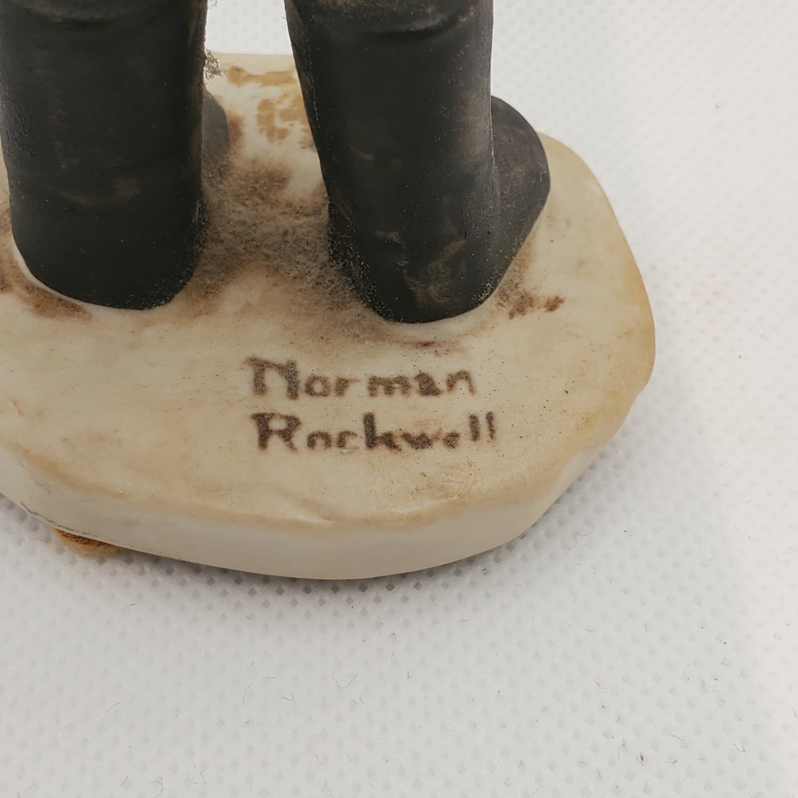 Vintage Norman Rockwell 1973 Saturday Evening Post Figurine by Dave Grossman - Thumbnail 6