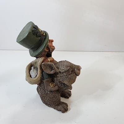 1994 Roman's Finnians Guardians of the Blarney Stone Enid Riding Bunny Rabbit - Thumbnail 6