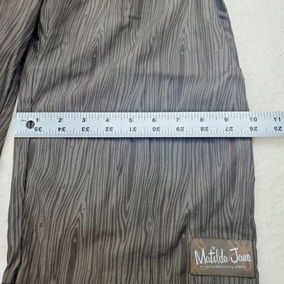 Matilda Jane Girls Size 10 Character Counts Three Ruffle Pants Brown Woodgrain - Thumbnail 10