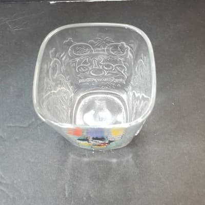 McDonalds 2000 Walt Disney World Celebration Glass Magic Kingdom Mickey Mouse - Thumbnail 2
