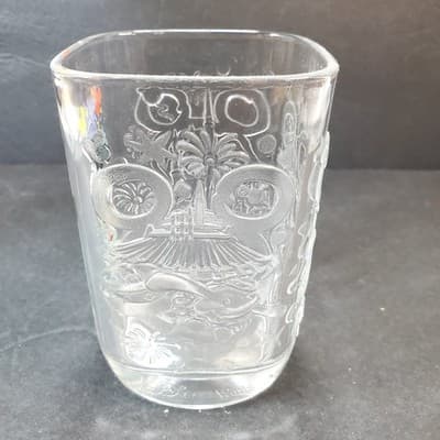 McDonalds 2000 Walt Disney World Celebration Glass Magic Kingdom Mickey Mouse - Thumbnail 3