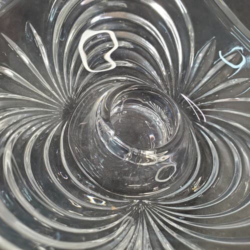 RCR Royal Crystal Rock Taper Candle Holders Lot of 2 Crystal 24% Lead Italy - Thumbnail 3