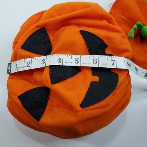 Build A Bear Halloween Pumpkin Jack O Lantern Plush Costume Clothing Outfit - Thumbnail 8