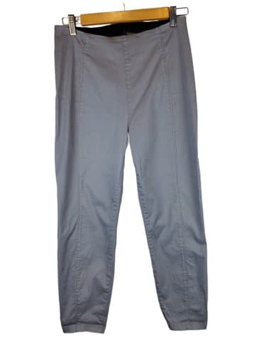 Liverpool Women's Size 10 Gray Microfiber Pull-on Crop Leggings Pants - Thumbnail 2