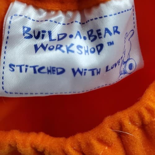Build A Bear Halloween Pumpkin Jack O Lantern Plush Costume Clothing Outfit - Thumbnail 6