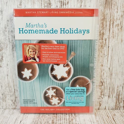 The Martha Stewart Holiday Collection Homemade Holidays New Factory Sealed 2005