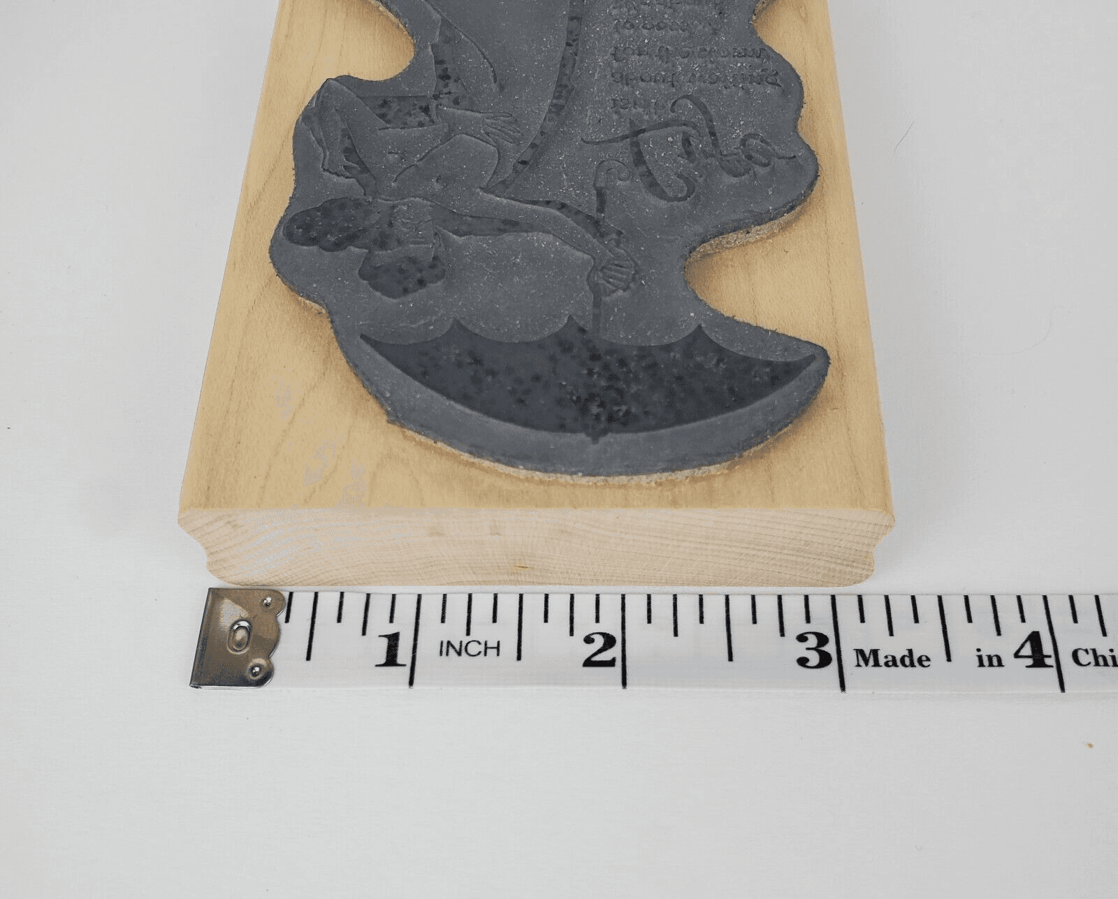 2014 Rain Dance Mounted Rubber Stamp P254 Dancing Couple w/ Umbrella 4.5 x 3” - Thumbnail 5