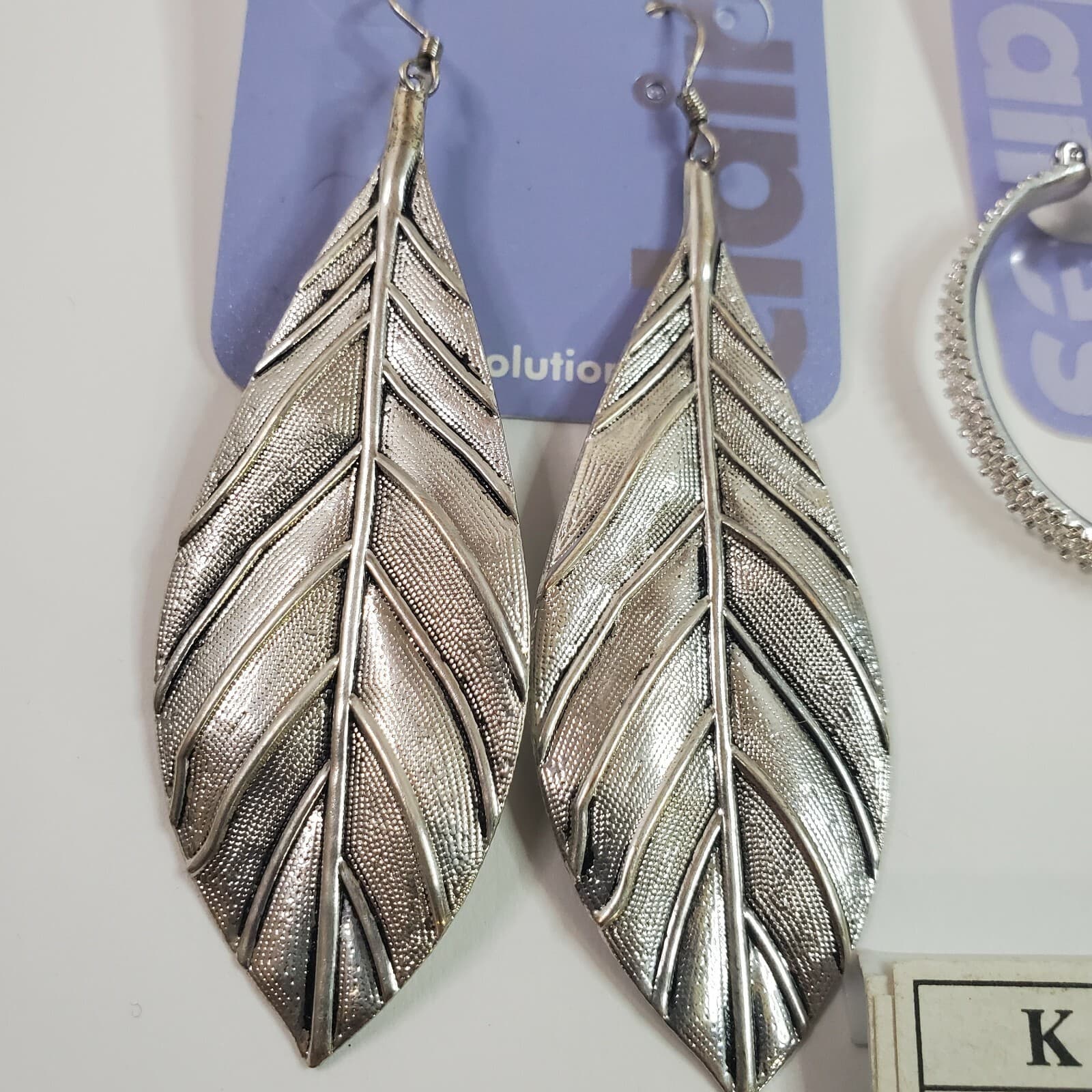 Claire’s Sensitive Solutions & K. Jewelry Dangling Pierced Earring 3 Pair Lot - Thumbnail 2