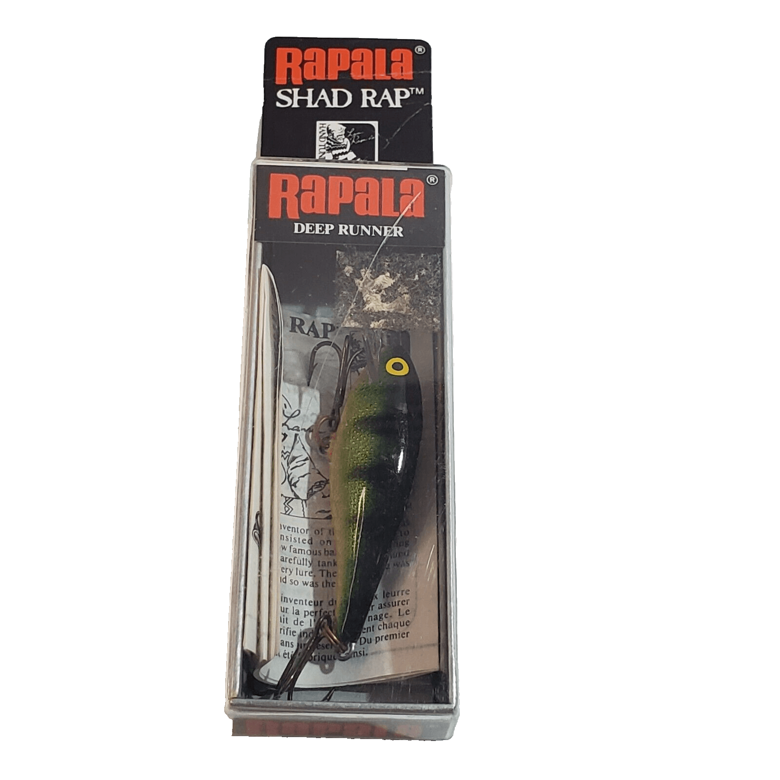 Rapala Shad Rap Deep SR-5 P Fishing Lure 2 in Made of Balsa