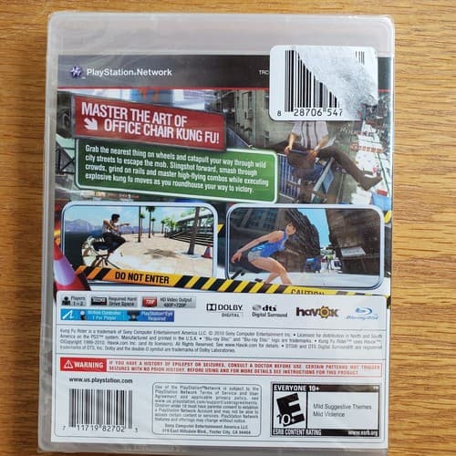 Kung Fu Rider PS3 Sony PlayStation 3 2010 action game Playstation Move Required - Thumbnail 2