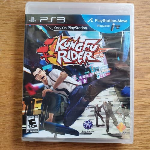 Kung Fu Rider PS3 Sony PlayStation 3 2010 action game Playstation Move Required