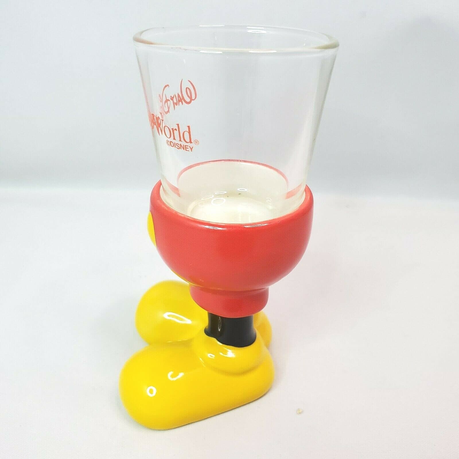 Vintage Disney World Disney Land Mickey Mouse Body Shot Glass Man Cave Bar - Thumbnail 6
