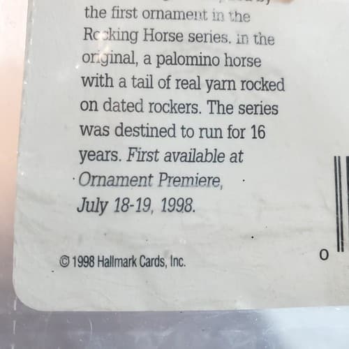 Vtg Hallmark 25th Anniversary Collector Pins 1998 Keepsake NEW Complete Set of 3 - Thumbnail 4