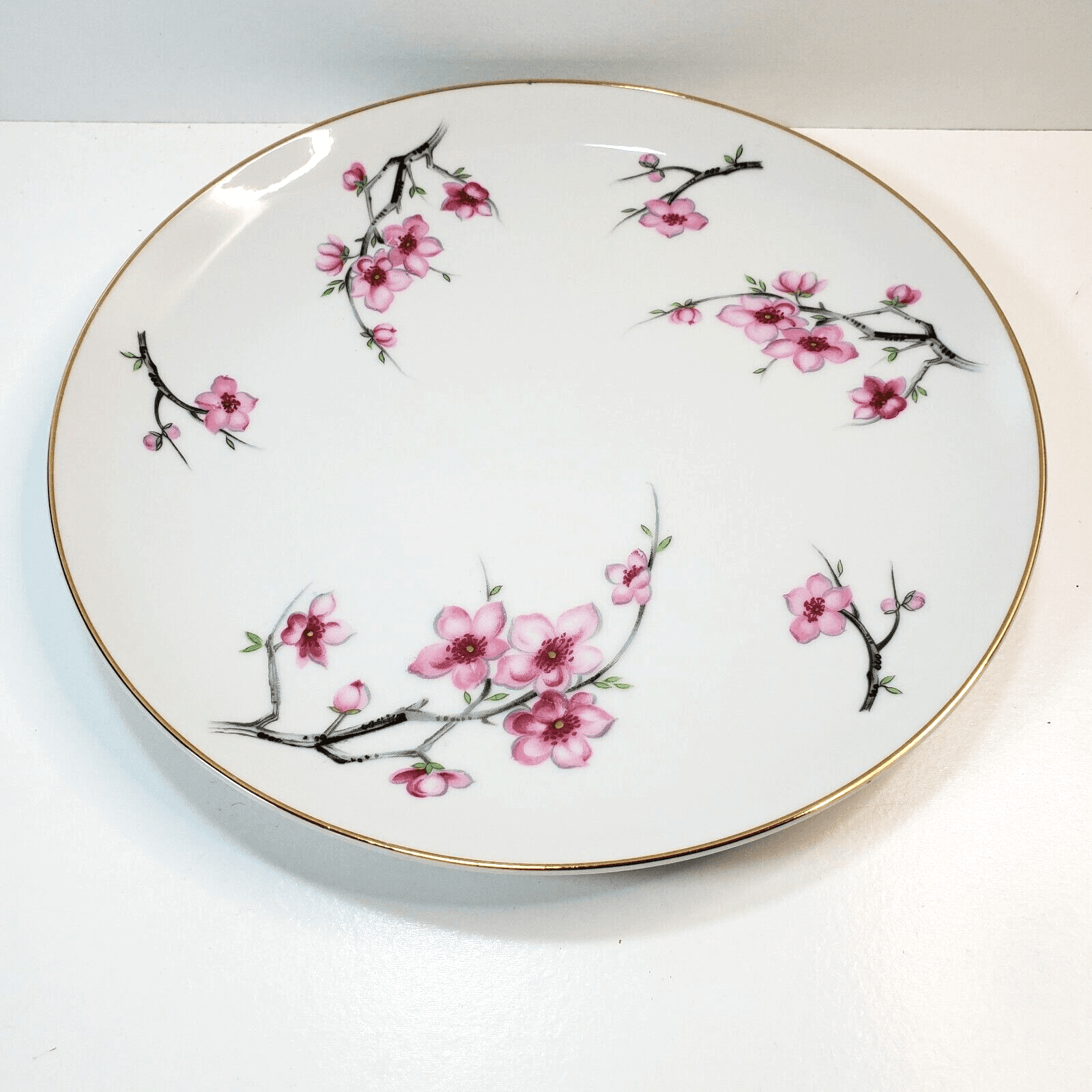 Vintage Diamond China CHERRY BLOSSOM made In Japan Dinner Plate 9" Replacement