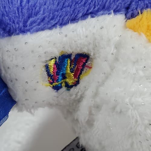 2 Ganz Webkinz Lil'Kinz Purple / Polka Dot Fish Plush Stuff Animal Toy NO CODES - Thumbnail 9