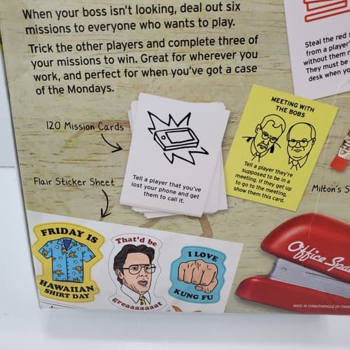 The Office Space Game w/ Milton's Stapler - Unused - Open Box - Thumbnail 6