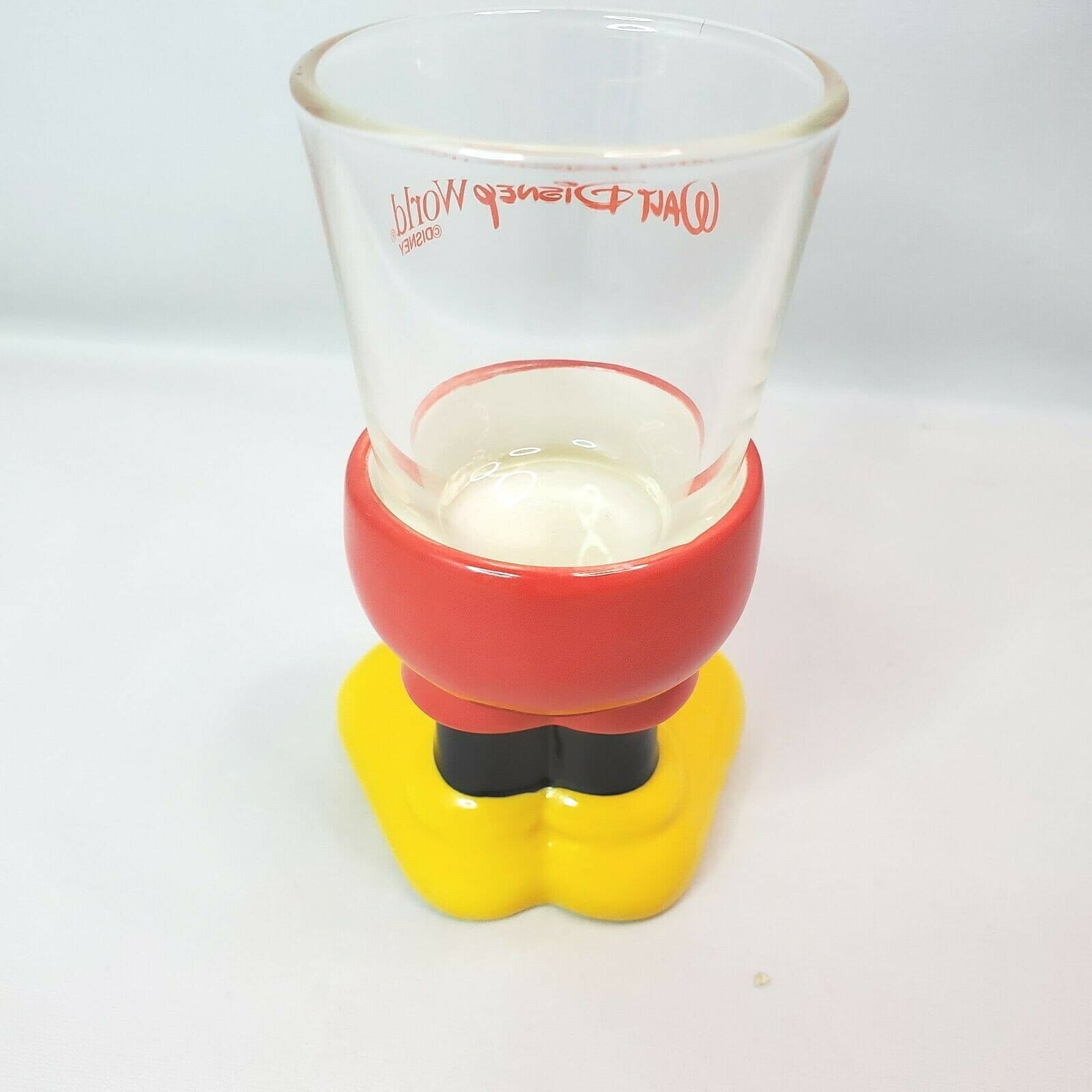 Vintage Disney World Disney Land Mickey Mouse Body Shot Glass Man Cave Bar - Thumbnail 4