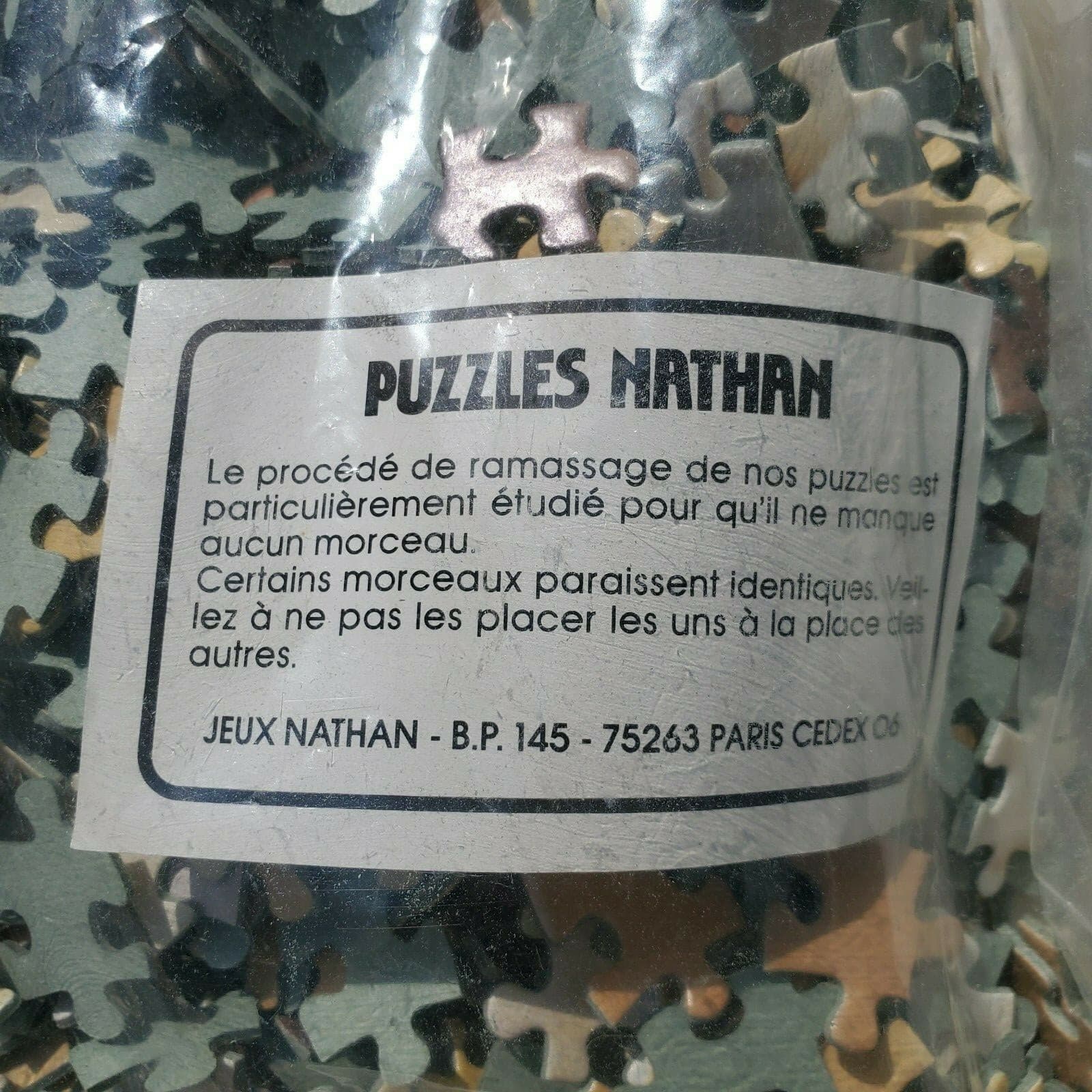 Vtg 1985 Elvis Presley 1000 Piece Jigsaw Puzzle by Nathan Numbered Certificate - Thumbnail 8