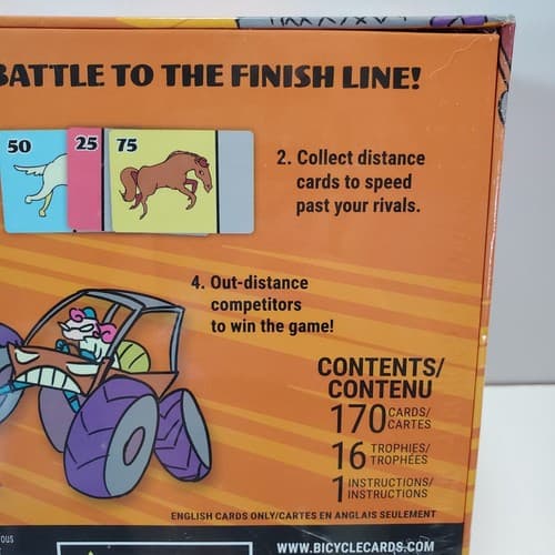 Shuffle Grand Prix Racing Card Game by Bicycle 2-4 Players 13+ 2018 New Sealed - Thumbnail 6