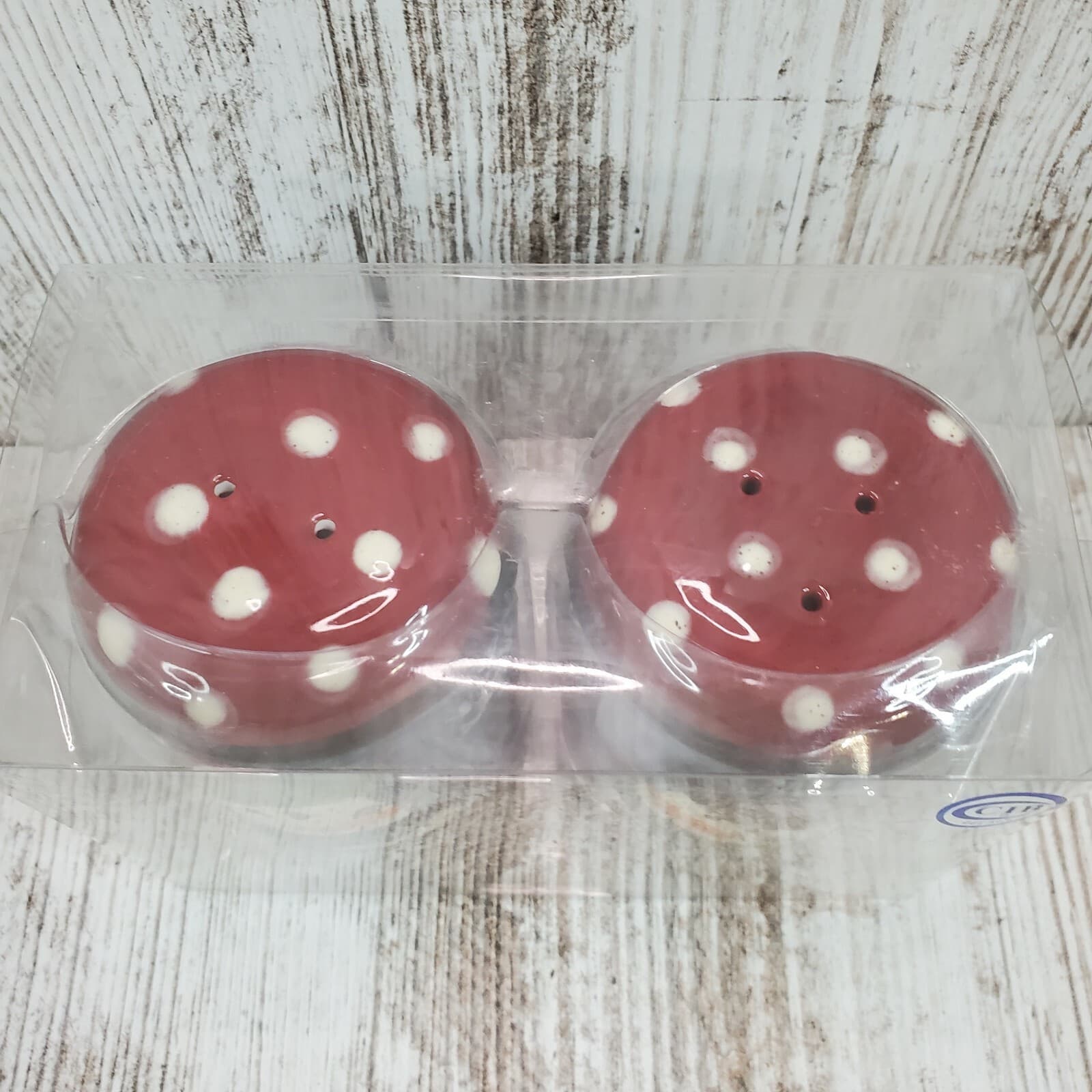 CIB 44T365 Christmas Salt and Pepper Shakers Snowflakes Winter Snowmen 3.25" - Thumbnail 2