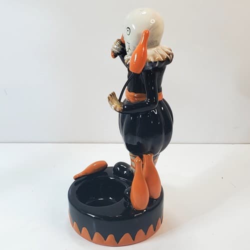 Yankee Candle Boney Bunch Skeleton Skull Juggler Tealight Holder Retired CHIP - Thumbnail 4