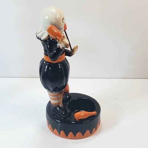 Yankee Candle Boney Bunch Skeleton Skull Juggler Tealight Holder Retired CHIP - Thumbnail 6