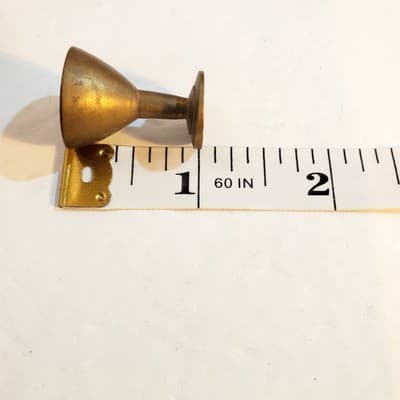 Vintage Miniature Brass Tea Set Doll Size Turkish Style Teapot Chalices Goblets - Thumbnail 8
