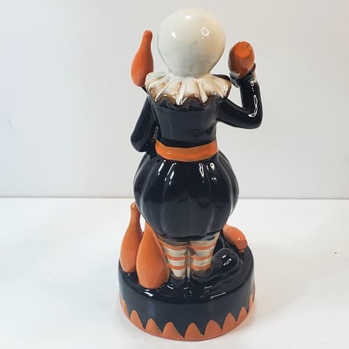 Yankee Candle Boney Bunch Skeleton Skull Juggler Tealight Holder Retired CHIP - Thumbnail 5