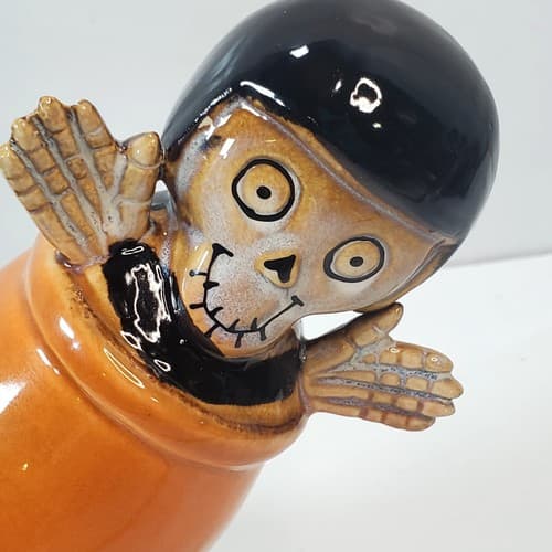 Yankee Candle Boney Bunch Circus Collection Cannon Halloween Tealight Holder - Thumbnail 2