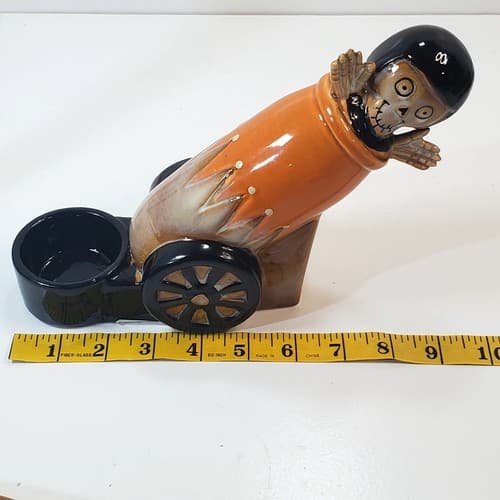 Yankee Candle Boney Bunch Circus Collection Cannon Halloween Tealight Holder - Thumbnail 9